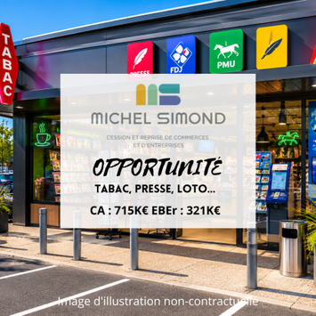 Vente - Tabac - Cadeaux souvenirs - FDJ - Librairie - Loto - PMU - Presse - Finistère (29)