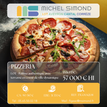 Vente - Restaurant - Pizzeria - Lot (46)