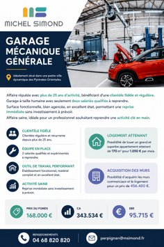 Vente - Centre automobile - Garage - Mécanique - Pyrénées-Orientales (66)-photo-2