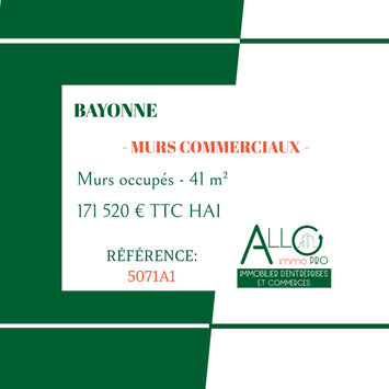 Vente de murs de boutique - Bayonne (64100)-photo-2