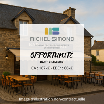Vente - Bar - Brasserie - Licence IV - Vente à emporter - Morbihan (56)