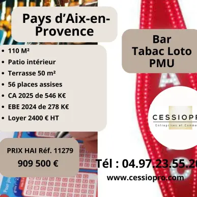 Vente - Bar - Tabac - Loto - PMU - Aix-en-Provence (13090)-photo-1