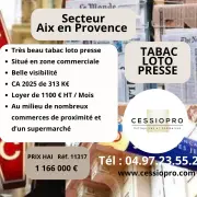 Vente - Tabac - Loto - Presse - Aix-en-Provence (13090)