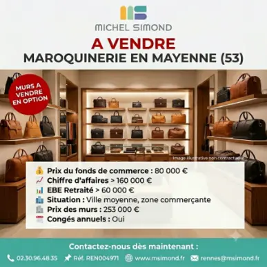 Vente - Maroquinerie - Mayenne (53)-photo-4
