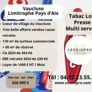 Vente - Tabac - Loto - Presse - Aix-en-Provence (13100)