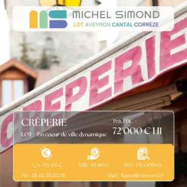 Vente - Restaurant - Crêperie - Lot (46)-photo-2