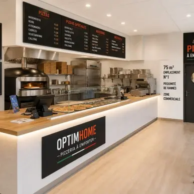 Vente - Restaurant - Pizzeria - Vannes (56000)-photo-2