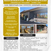 Location Local Commercial - Chapelle-Voland (39140)