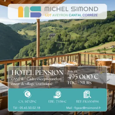 Vente - Hôtel - Restaurant - Cantal (15)-photo-2