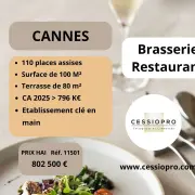 Vente - Brasserie - Restaurant - Cannes (06400)