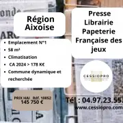 Vente - Librairie - Loto - Papeterie - Presse - Aix-en-Provence (13090)