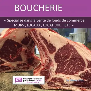 Vente - Boucherie - Alimentation - Epicerie - Rhône (69)-photo-1