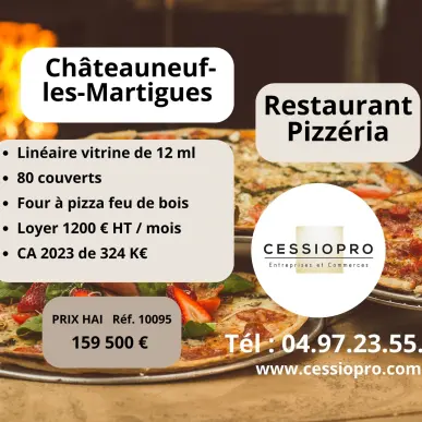 Vente - Restaurant - Pizzeria - Châteauneuf-les-Martigues (13220)-photo-1