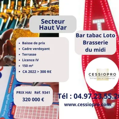 Vente - Bar - Restaurant - Tabac - Brignoles (83170)-photo-2