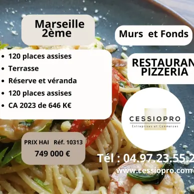 Vente - Restaurant - Pizzeria - Marseille 2ème (13002)-photo-1