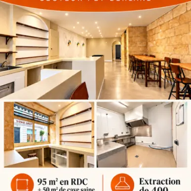 Vente - Restaurant - Restaurant rapide - Salon de thé - Pizzeria - Rôtisserie - Boulangerie - Pâtisserie - Crêperie - Sandwicherie - Traiteur - Terminal de cuisson - Chocolaterie Chocolatier - Gironde (33)-photo-2