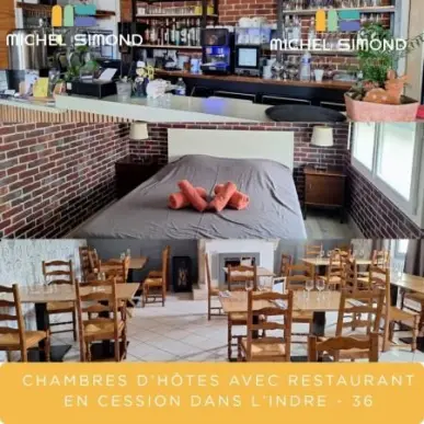 Vente - Hôtel - Restaurant - Café - Indre (36)-photo-2