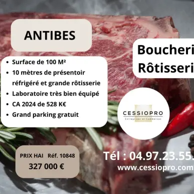 Vente - Boucherie - Rôtisserie - Antibes (06600)-photo-2