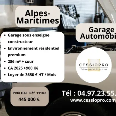 Vente - Garage - Cannes (06400)-photo-1