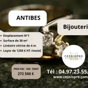 Vente - Bijouterie - Antibes (06600)