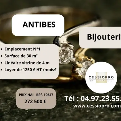 Vente - Bijouterie - Antibes (06600)-photo-1