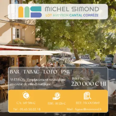 Vente - Bar - Tabac - FDJ - Loto - PMU - Aveyron (12)-photo-2
