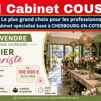 Vente - Alimentation - Fleuriste - Cherbourg-Octeville (50100)-photo-1