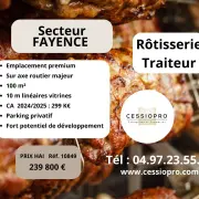 Vente - Rôtisserie - Traiteur - Fayence (83440)
