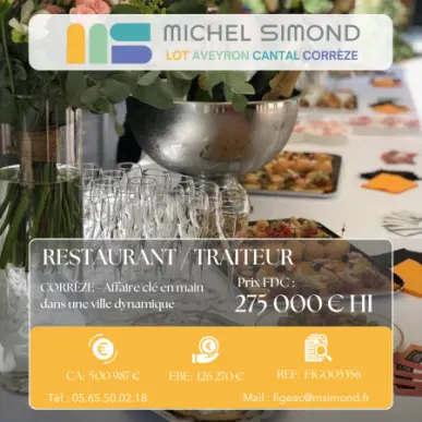 Vente - Restaurant - Traiteur - Corrèze (19)-photo-2