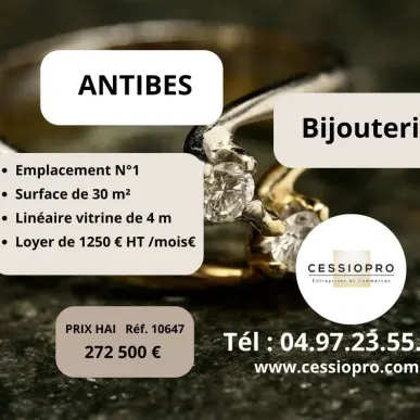 Vente - Bijouterie - Antibes (06600)-photo-2