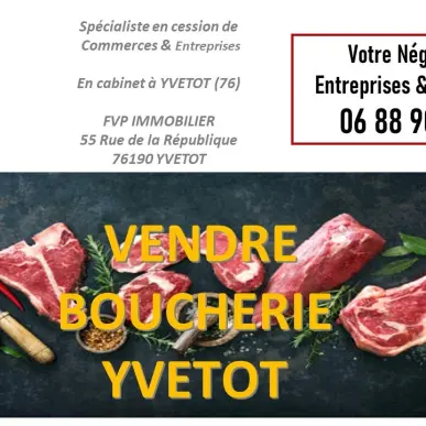 Vente - Boucherie - Yvetot (76190)-photo-1