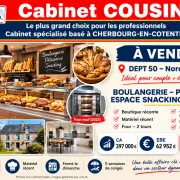 Vente - Boulangerie - Pâtisserie - Alimentation - Equeurdreville-Hainneville (50120)