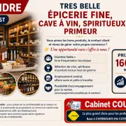 Vente - Alimentation - Cave à vins - Epicerie - Vins et spiritueux - Brix (50700)