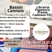 Vente - Cadeaux souvenirs - FDJ - Librairie - Loto - Papeterie - Presse - Cannes (06400)