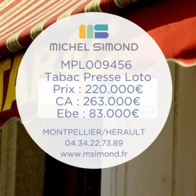 Vente - Tabac - Loto - PMU - Presse - Hérault (34)-photo-1