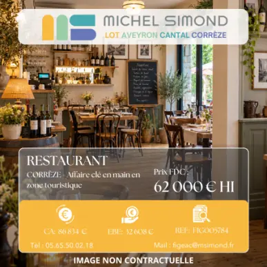 Vente - Restaurant - Restaurant du midi - Corrèze (19)-photo-1