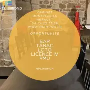 Vente - Bar - Tabac - FDJ - Loto - PMU - Hérault (34)