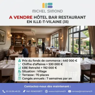 Vente - Bar - Hôtel - Restaurant - Ille-et-Vilaine (35)-photo-1