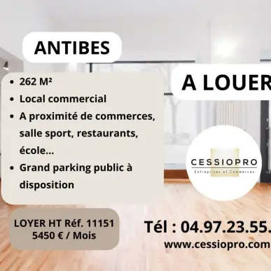 Vente de murs de boutique - Juan les pins (06160)-photo-2