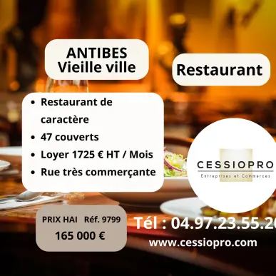 Vente - Restaurant - Antibes (06600)-photo-1