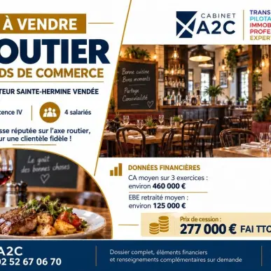 Vente - Bar - Restaurant - La Chapelle-Thémer (85210)-photo-4