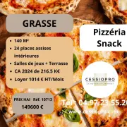 Vente - Restaurant - Pizzeria - Snack - Grasse (06130)