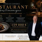 Vente - Restaurant - Restaurant gastronomique - Ainhoa (64250)