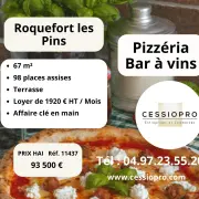 Vente - Bar - Restaurant - Pizzeria - Cave à vins - Vins et spiritueux - Roquefort-les-Pins (06330)