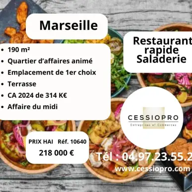 Vente - Restaurant - Restaurant rapide - Marseille 2ème (13002)-photo-2