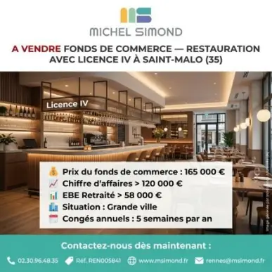Vente - Restaurant - Snack - Ille-et-Vilaine (35)-photo-1