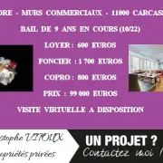 Vente de murs de boutique - Aude (11)