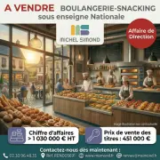 Vente - Restaurant - Boulangerie - Pâtisserie - Snack - Ille-et-Vilaine (35)