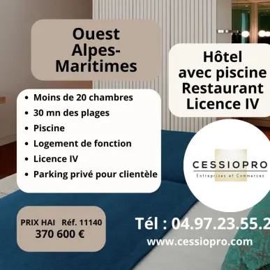 Vente - Hôtel - Restaurant - Service à la personne - Grasse (06130)-photo-2