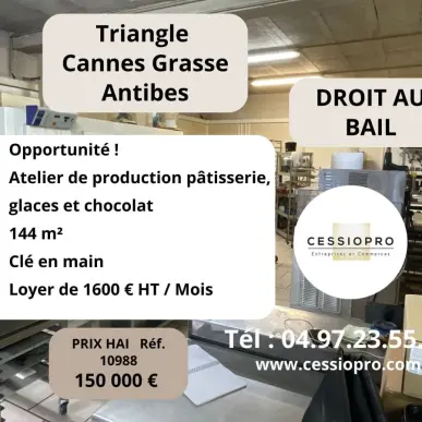 Vente - Pâtisserie - Mouans-Sartoux (06370)-photo-5